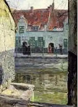 Le Tichelrei à Gand, vers 1901Collection privée