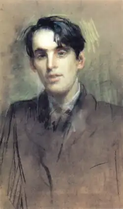 Portrait de William Butler Yeats (1898).