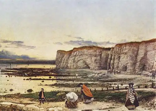 William Dyce, Pegwell Bay, Kent: a Recollection of October 5th 1858, 1858-1860.