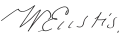 Signature de William Eustis