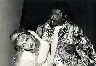 Avec Jožko Lukeš (sl) en 1963 dans Othello de Shakespeare