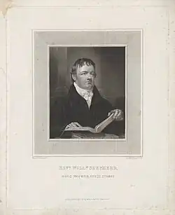 William Shepherd, d'après Moses Haughton le Jeune&nbsp;(en) (1817, National Portrait Gallery de Londres).