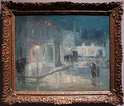 Notte piovosa, Étaples, 1912.