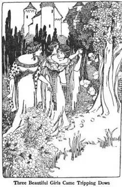 Illustration pour The Yellow Lily (1908).