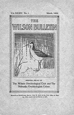 Image illustrative de l’article The Wilson Journal of Ornithology