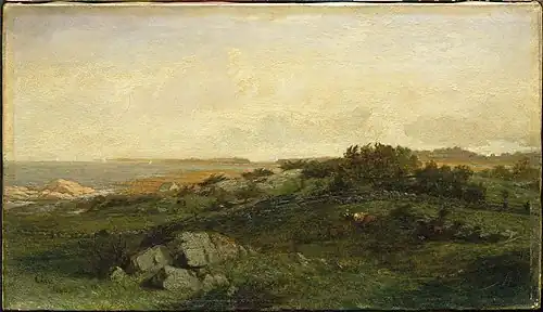 By the Sea, 1865, Musée des Beaux-Arts de Boston