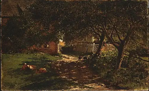 Farmhouse, 1868, Musée des Beaux-Arts de Boston