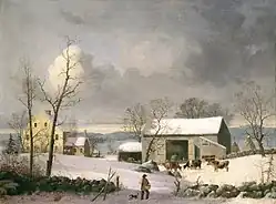 Winter in the Country, vers 1859, National Gallery of Art