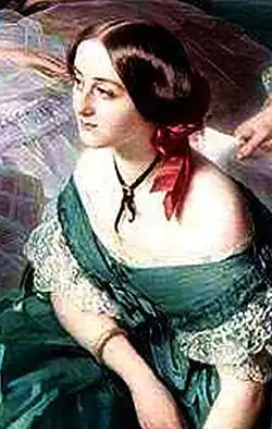 Adrienne de Villeneuve-Bargemon (1826-1870), comtesse de Montebello, dame de compagnie de l'impératrice Eugénie
