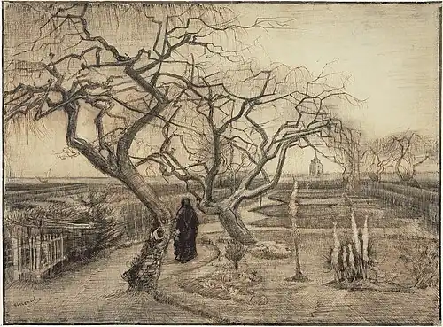Jardin d'hiver, 1884, Amsterdam, musée Van-Gogh (F1128, JH466).