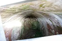 photographie montrant un espace voûté