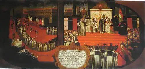 Lors du couronnement de Marina Mniszek en 1606.