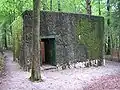 Un des deux bunkers de l'abri d'Hitler.