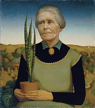 Femme aux plantes (1929)