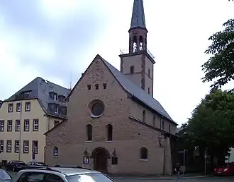 Magnuskirche, à côté de l'Auberge de Jeunesse.