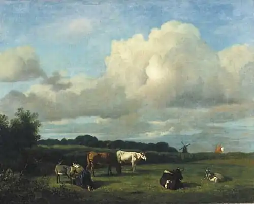 Paysage hollandais avec du bétailmusée Boijmans Van Beuningen