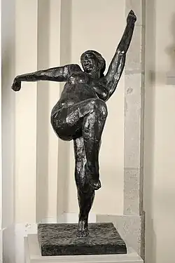 La Vierge folle dite aussi, La Folle danseuse (1909-1912), bronze, musée des beaux-arts de Lyon.