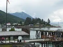 Le port de Wrangell.