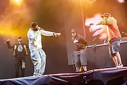 Description de l'image Wu Tang Clan West Holts Stage Glastonbury 2019 006.jpg.