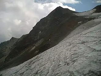 Vue depuis le Rifflferner.