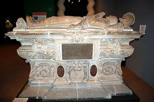 Bordeaux, musée d'Aquitaine, cénotaphe de Montaigne.