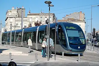 Citadis 302 à Bordeaux.