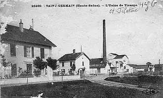 L'usine de tissage.