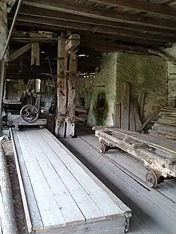 Scierie Haut-Fer du 19ème siècle.