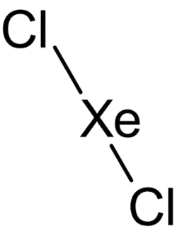 Image illustrative de l’article Dichlorure de xénon