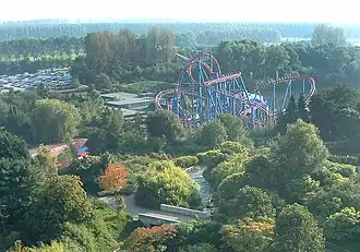 Superman The Ride à Six Flags Holland