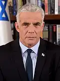 Yaïr Lapid, né le 5 novembre 1963 (61&nbsp;ans), Premier ministre en 2022