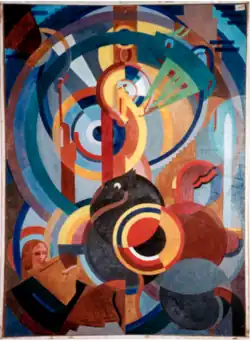 Légende cruelle (1938), peinture exposée au musée de Gajac
