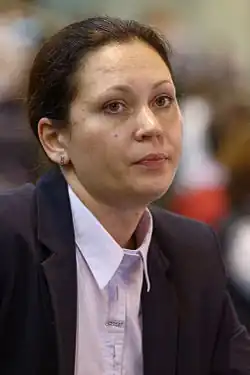 Ianna Rouzavina en 2015.
