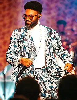 Yekima sur scène. Concert Expérience Monsieur PAGNE, le 10 novembre 2023 à Kinshasa.