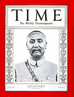 Couverture du magazine time du 19 mai 1930.