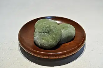 Yomogi daifuku.