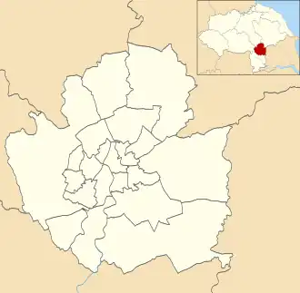 (Voir situation sur carte : York)