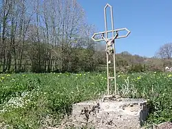 Croix de chemin route de Pionsat.