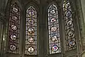 Vitraux néogothiques.