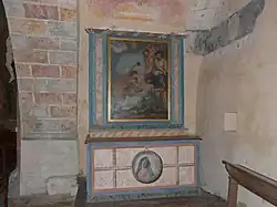 L'autel de la troisième chapelle.