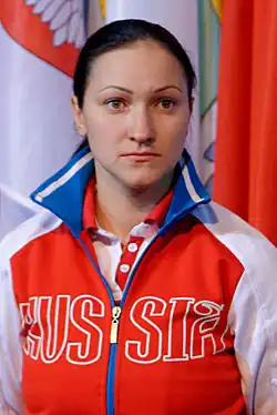 Biryukova aux championnats d'Europe 2014