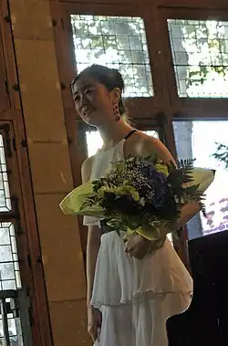 Yumeko Mochizuki en concert à Reims lors des Flâneries musicales de Reims de 2012.