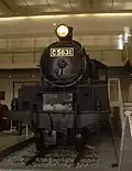 Une locomotive à vapeur numéro C56 31 rapatriée de Thaïlande.