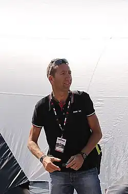 Photo en couleur du champion français Yves Cordier