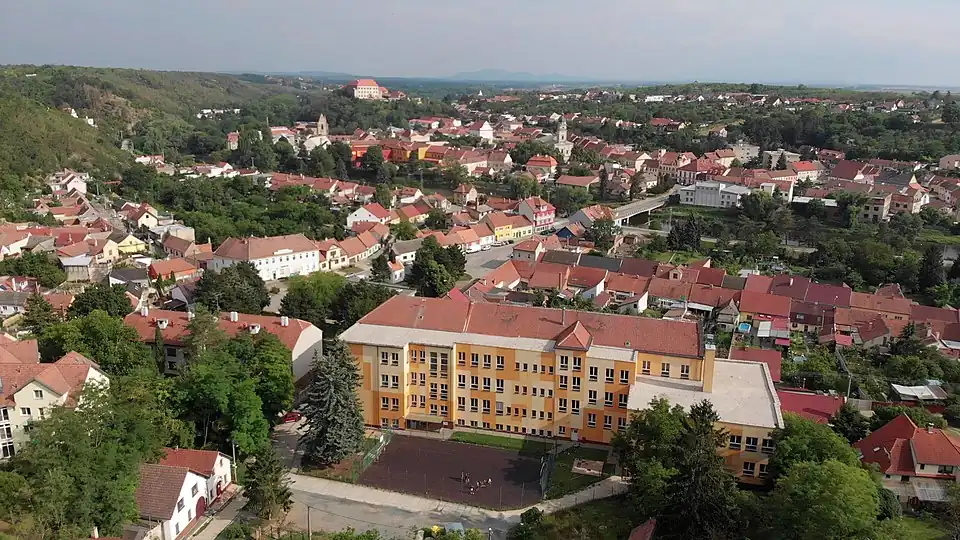 Dolní Kounice : vue générale.