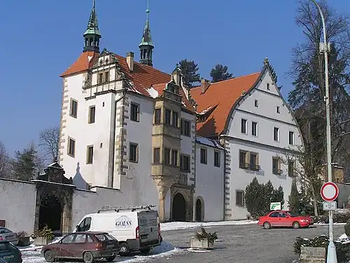 Château de Benešov nad Ploučnicí.
