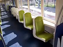 Aménagement intérieur d'une Z 6400.