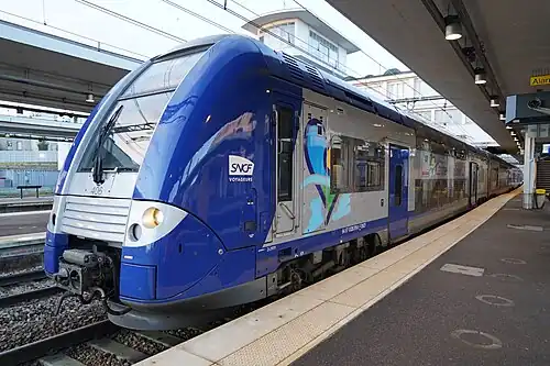 Z 26500 en livrée TER Centre-Val de Loire.