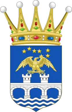 Armoiries données par le roi Gustave V en 1935.