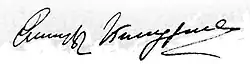 signature de Zabel Essayan